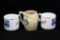 Lot of Three Ceramic Mugs/Steins