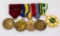 Bar of Five Campaign Medals