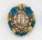 1884 German Bridge Club? Membership Pin