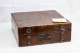 US Navy Bearing Circle, Wood Case