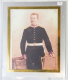 Framed Photo of Soldier in German Imperial Uniform
