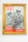 Framed Life Magazine Cover, February 3, 1941