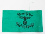 German Third Reich Green Postal Workers Arm Band