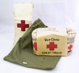 Red Cross Group with Arm Band, Case, and TP