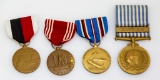 Lot Of 4 US Military Medals