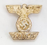 1939 Germany Third Reich Hat Or Coat Badge