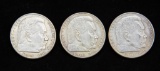 Lot Of Three German Five Reichsmark Coins