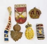 Lot of Assorted Foreign Military Insignia