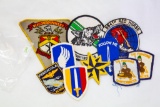 Lot of 10 Assorted Unit and Sleeve Patches