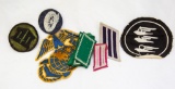 Lot of Eight Assorted Uniform Patches