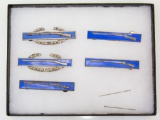 Lot of Five US Infantry Rifle Badges