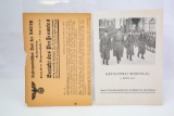 Two German Third Reich Paper Items