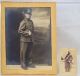 Lot of Two German Soldier Photographs