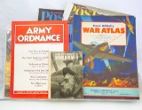Lot of 9 Military Related Magazines and Booklets