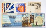 10 Military Related Post Cards and Envelopes