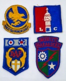 Lot of Four Assorted Military Patches