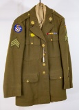 World War Two Era US Army Jacket and Shirt