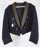 Military Style Mess Jacket with Shoulder Boards