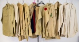11 Khaki World War II US Army Shirts and Pants