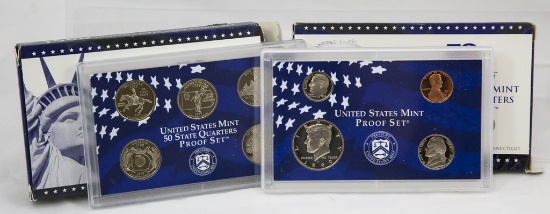 1999 U.S. Proof and State Quarter set
