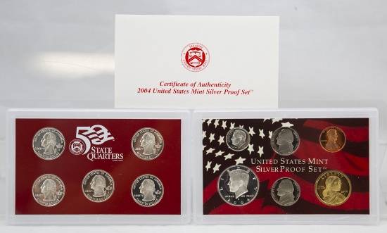 2004 U.S. silver Proof set