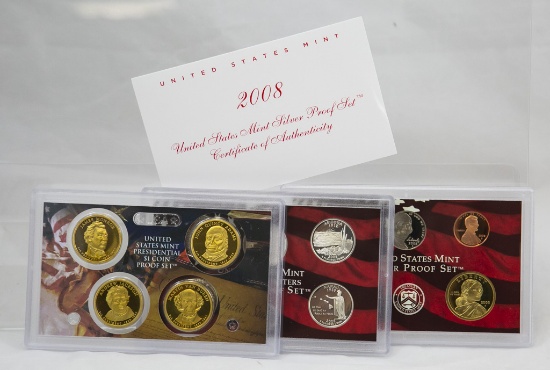 2008 U.S. silver Proof set