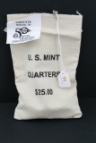 Mint sewn bag $25 Oregon State Quarters