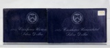 2 1971-S 40% silver Eisenhower dollars