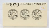 1979 Anthony dollar souvenir set