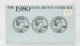 1980 Anthony dollar souvenir set