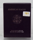 1988 proof American Eagle silver dollar