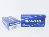 2 Boxes MagTech 45 Auto Ammo