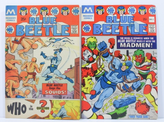 Modern Comics Blue Beetle # 1, 3