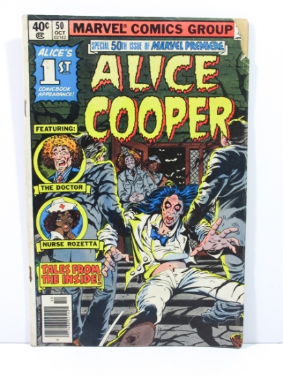 Marvel Premiere # 50 Alice Cooper