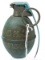 1955 Blue M 30 Practice Grenade