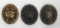 Black, Gold, Silver German Wound Badges