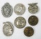 Lot Of 7 Third Reich Tinnies and Badges