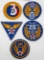 Lot of 5 Army Airborne Military Patches