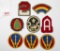 Lot of 8 Vintage Military Patches