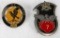 Lot of Two Badges