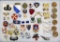 Collection of 45 Unit Crests and Buttons