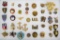 Collection of 41 Badges, Crests, Pins