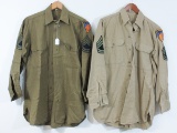Pair of WWII US Army Shirts