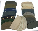 Lot of 26 Assorted Military Caps