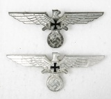 Pair of German Eagle Breast Badges