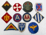 Lot of 11 Vintage Military Patches