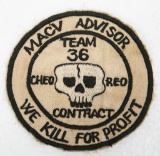 Vietnam MACV Advisor Patch