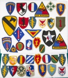 Lot of 37 Assorted Military Patches
