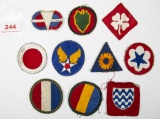 Lot of 10 Assorted Army Patches