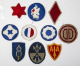Lot of 10 Vintage Military Patches